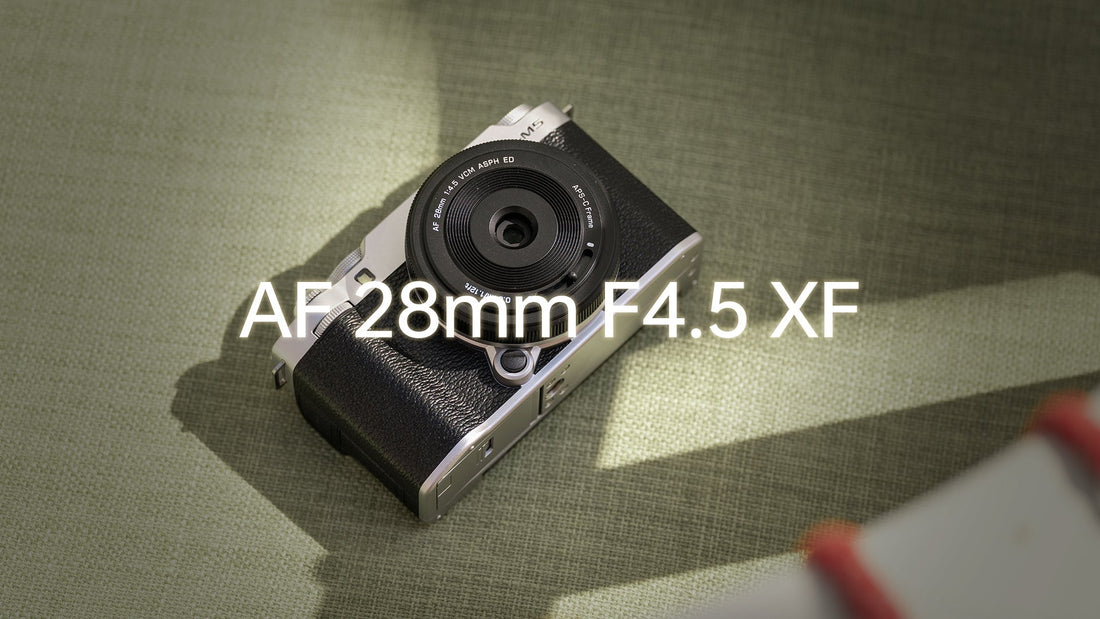 New Release "Chip" Lens AF 28mm F4.5 for Fujifilm X-mount