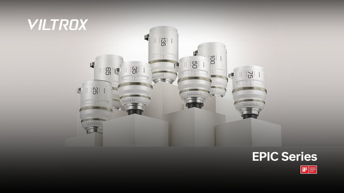 Viltrox EPIC Series Anamorphic Lenses wins the iF DESIGN AWARD 2025