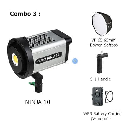 Viltrox Ninja 10/10B Handheld COB LED Light