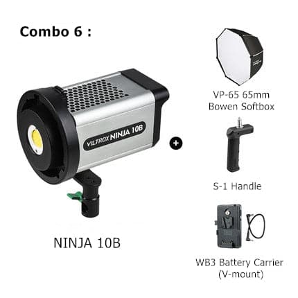 Viltrox Ninja 10/10B Handheld COB LED Light