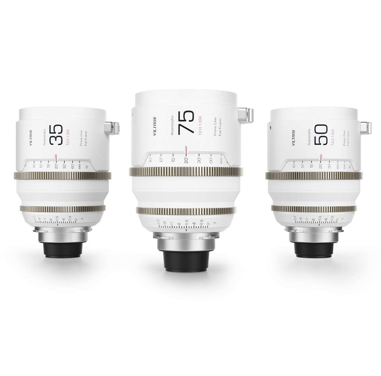Viltrox EPIC 35mm/50mm/75mm T2.0 1.33X Full-Frame Anamorphic Cine Lens