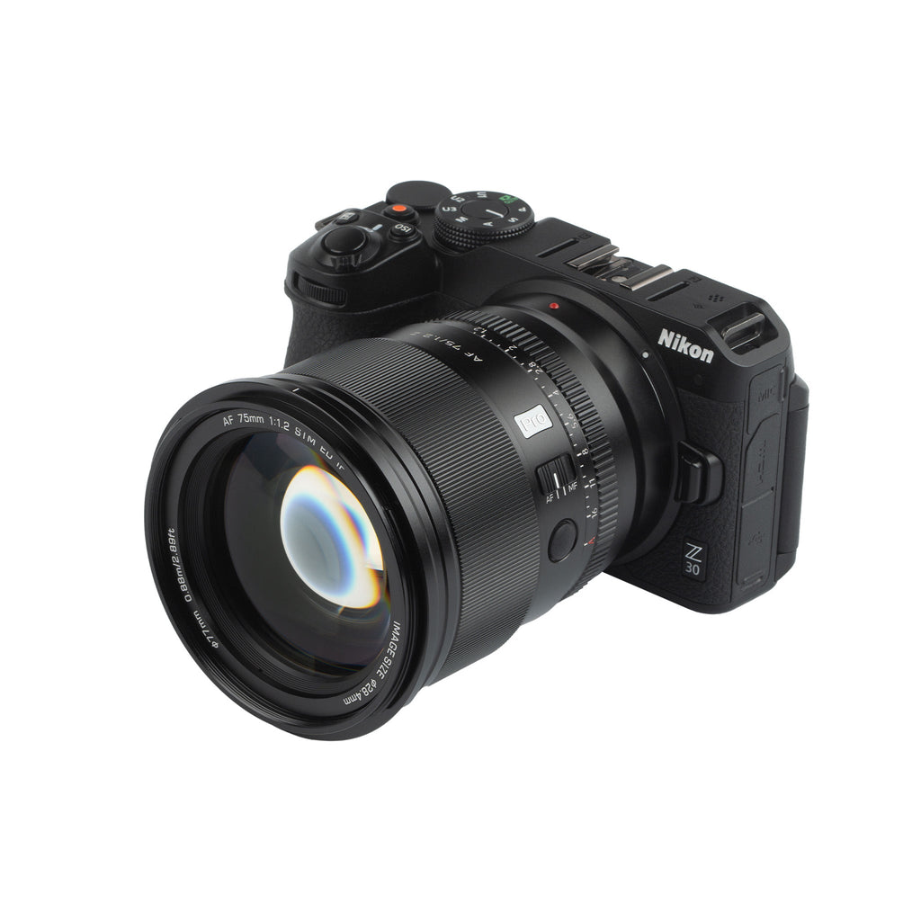 Viltrox AF 75mm F1.2 Pro APS-C Lens for Nikon Z-Mount
