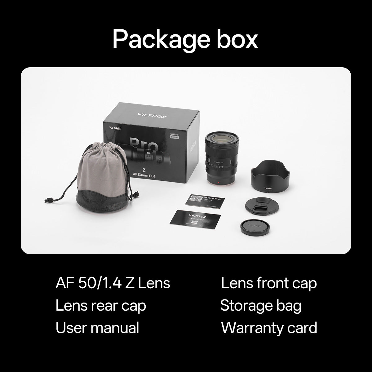 Viltrox AF 50mm F1.4 Pro Full-Frame Lens for Nikon Z-Mount