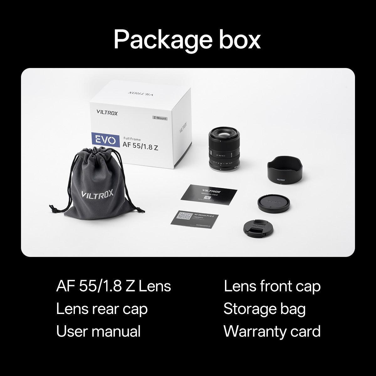 Viltrox AF 55mm F1.8 EVO Full- Frame Lens for Nikon Z-Mount