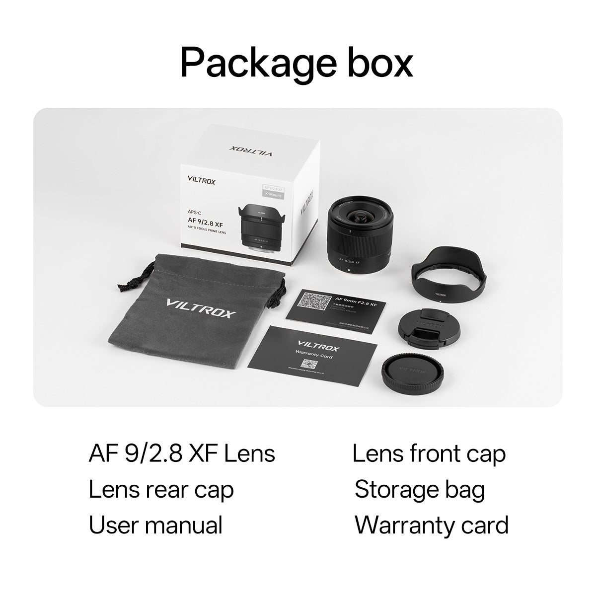 Viltrox AF 9mm F2.8 Air APS-C Lens for Fujifilm X-Mount