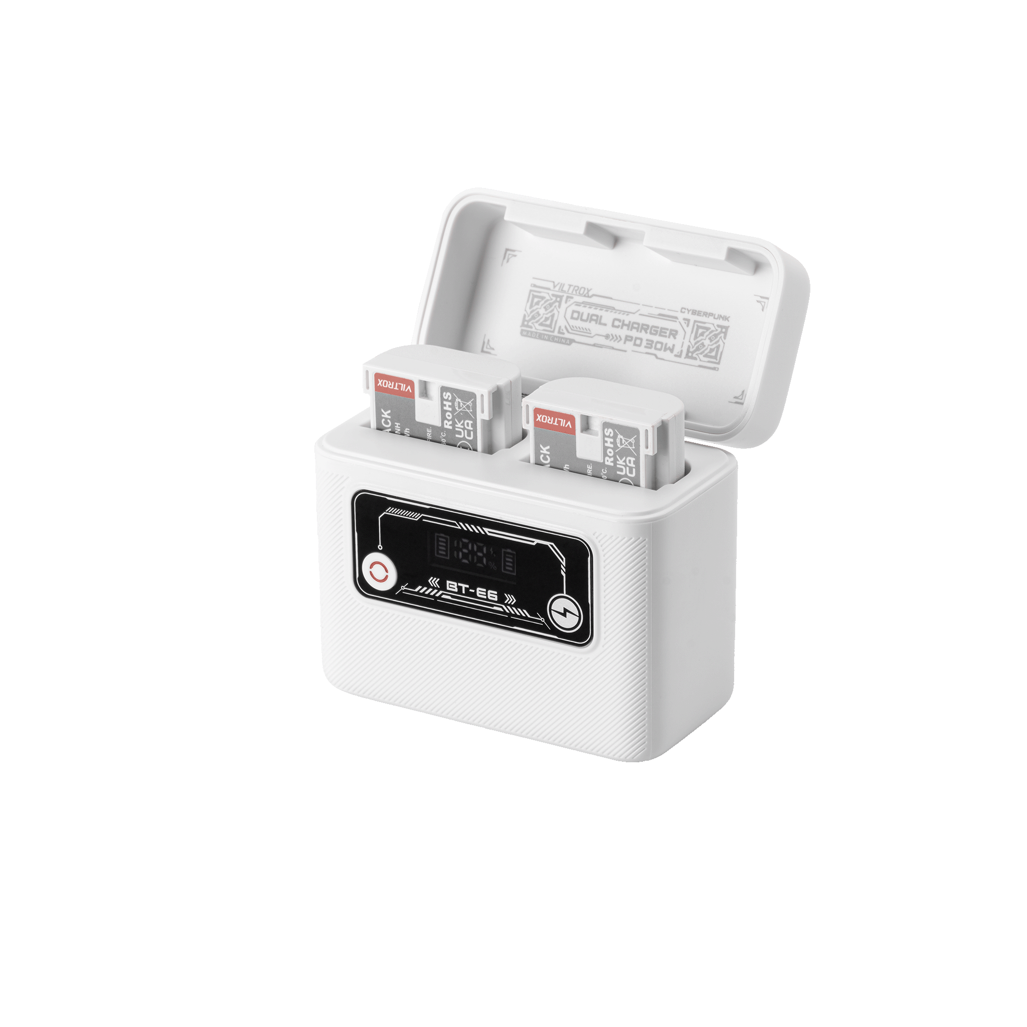 Viltrox Camera Battery Charging Case Power Bank
