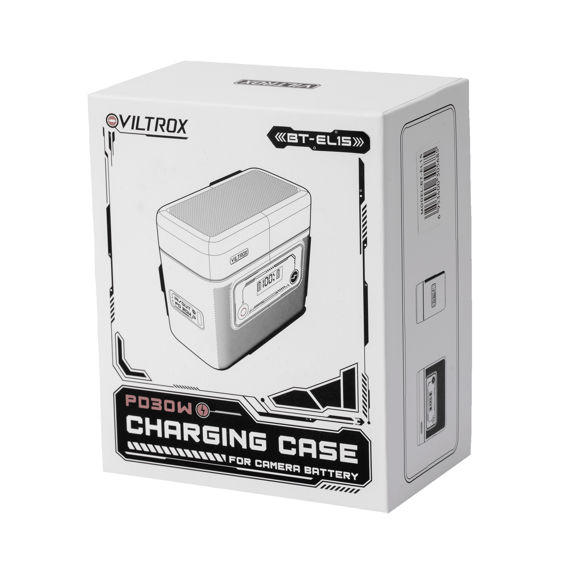 Viltrox Camera Battery Charging Case Power Bank