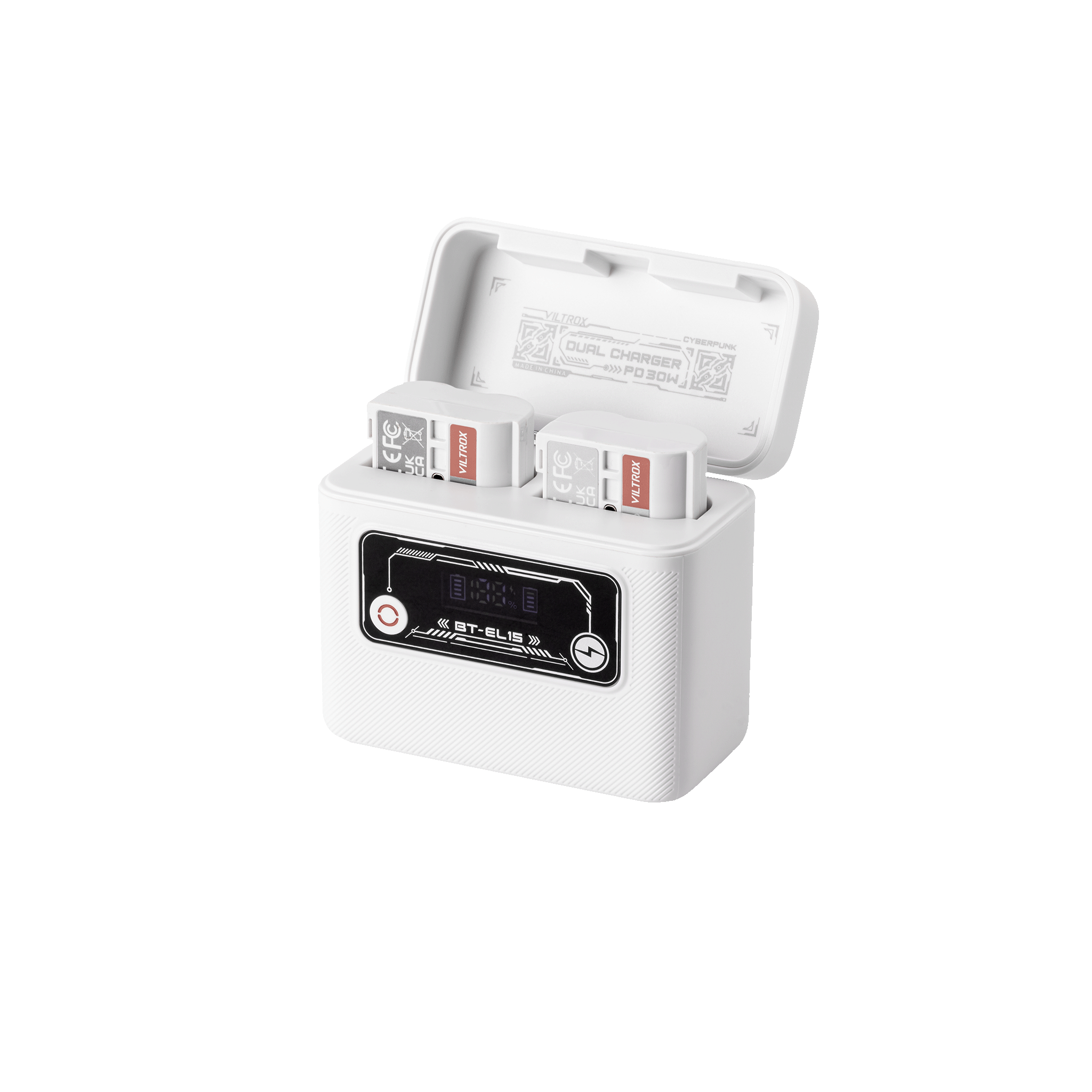 Viltrox Camera Battery Charging Case Power Bank