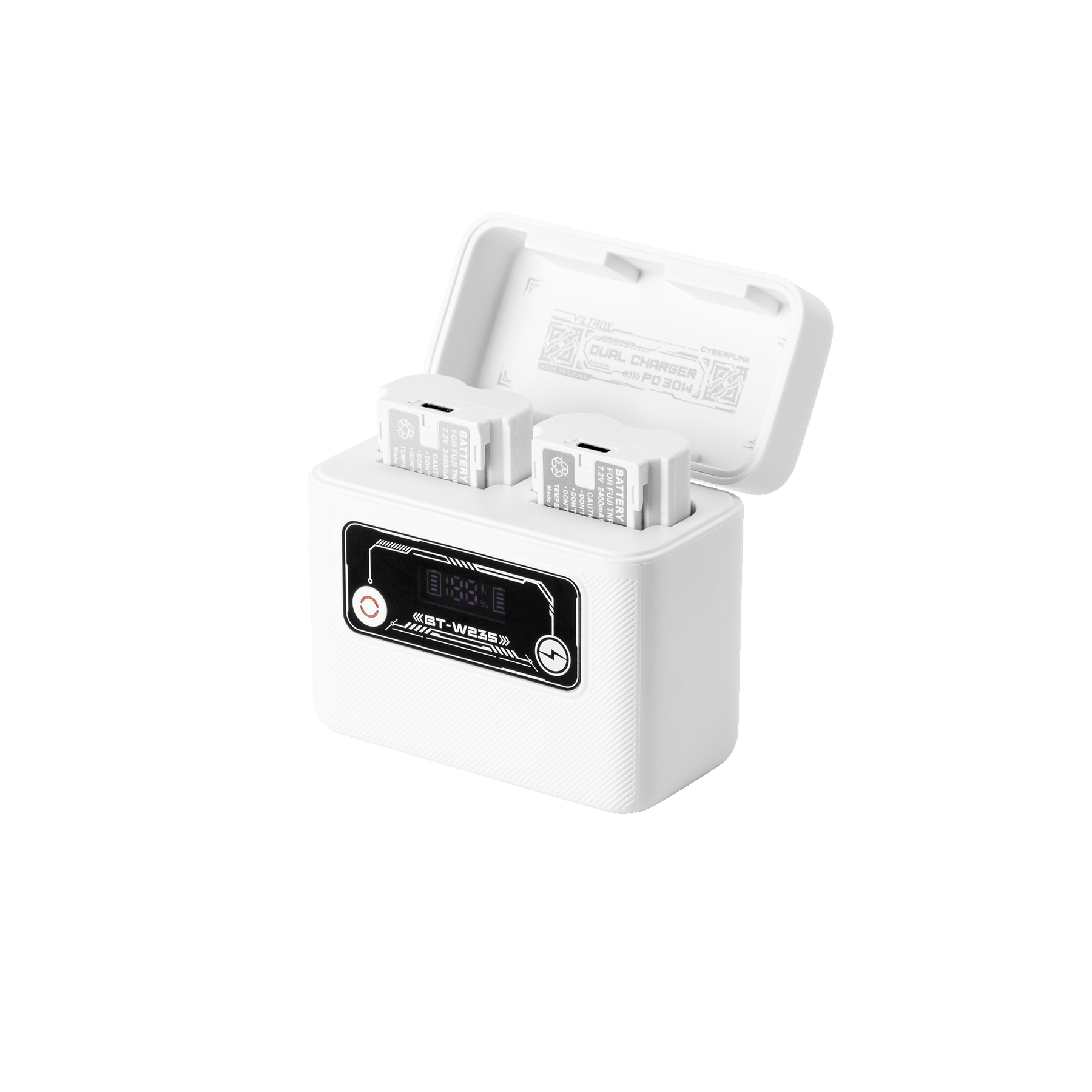 Viltrox Camera Battery Charging Case Power Bank