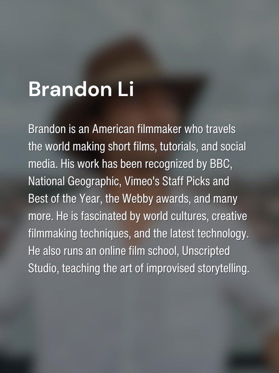 Viltrox Image Awards Brandon Li