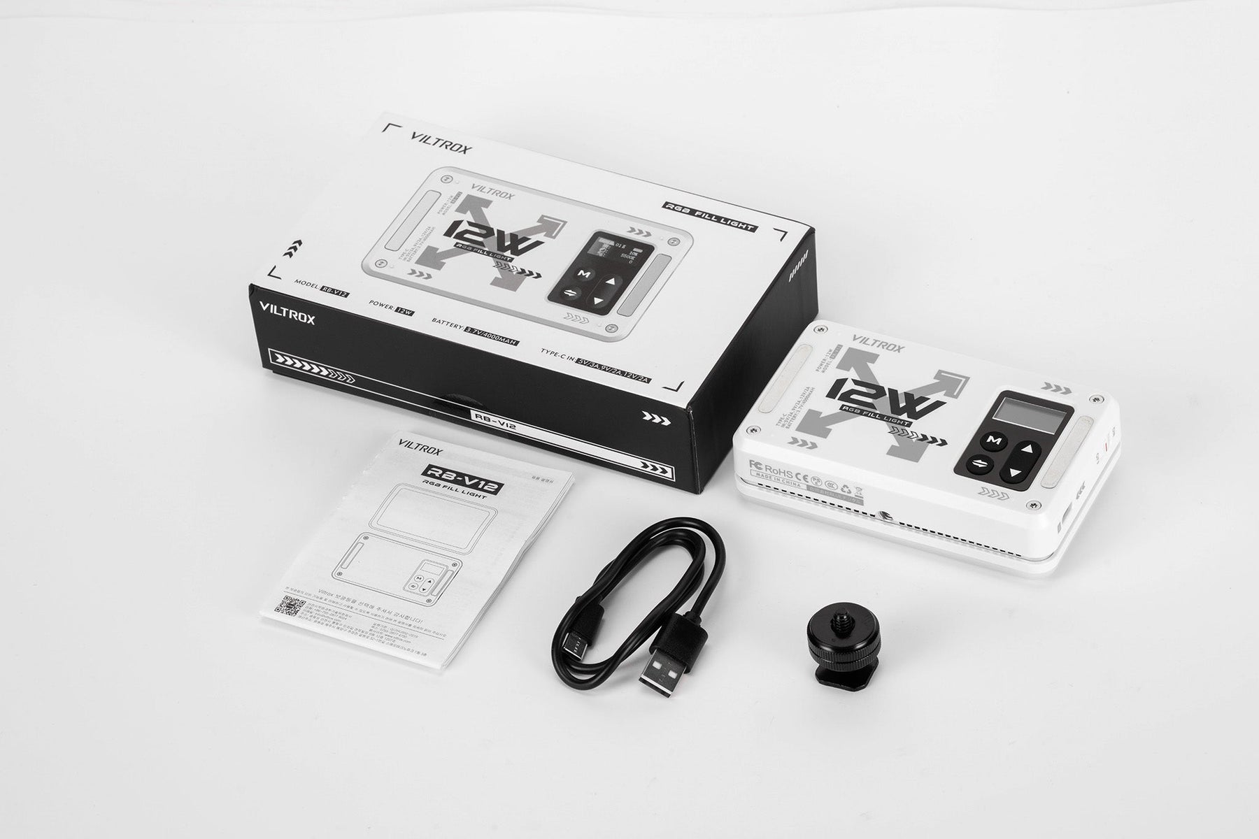 Viltrox RB-V12 Magnetic Portable RGB LED Light
